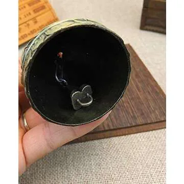 Vintage Feng Shui Elephant Buddha Pisces Peacock Bell Good Luck Bless Home Garden Hanging Windchime,Feng Shui Element, Door Chime or Decor