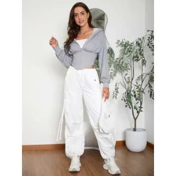 Stylish Verdusa Women's Crop Hoodie for Active Living