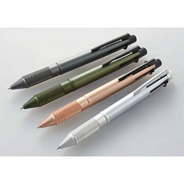 uni Jetstream 4&1 Metal Edition - Smooth Writing Pen Set