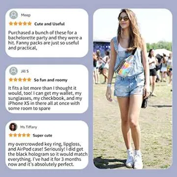 Holographic Fanny Pack - Stylish & Functional for All