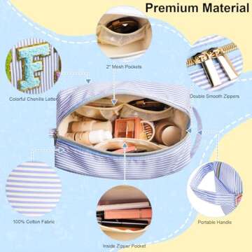 Sambois STUFF Makeup Bag - Large Capacity Organizer