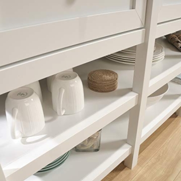 Stylish Sauder Cottage Road Credenza for TVs up to 60"