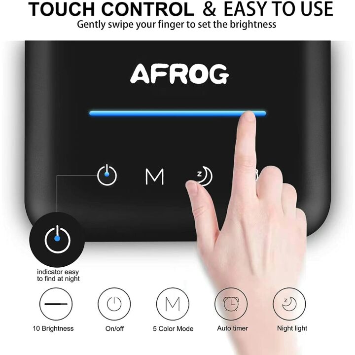 AFROG Multifunctional LED Desk Lamp with Charger