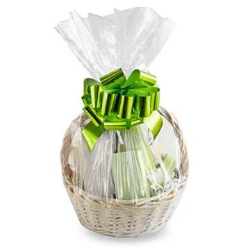 Morepack Cellophane Bags for Gift Baskets 20 Pcs