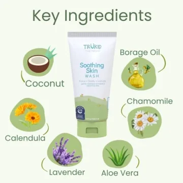 TruKid Eczema Relief Wash - Natural & Gentle 8oz Tube