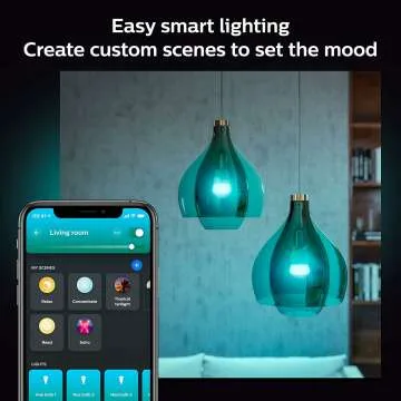 Philips Hue 75W A19 Smart LED Bulb with Color Ambiance