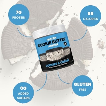 Protein Cookie Butter Powder - Keto-Friendly & Low Carb