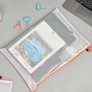 Krvyrn Zipper Pouches - 12 Large Waterproof Storage Bags