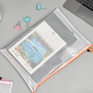 Krvyrn Zipper Pouches - 12 Large Waterproof Storage Bags