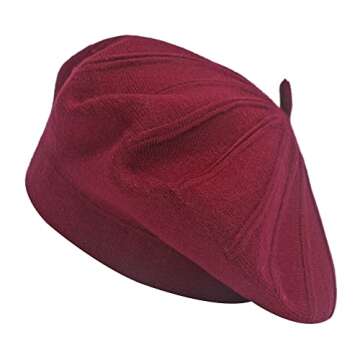 Stylish ZLYC French Beret Hat for Women and Girls