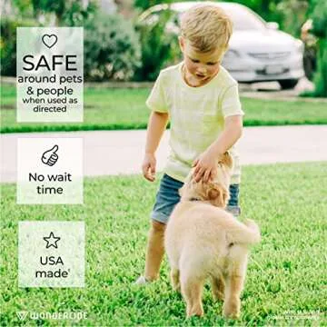 Wondercide - Outdoor Pest Control Spray with Natural Essential Oils - Mosquito, Ant, Insect Repellent, Treatment, Killer - Safe Around Pets Kids 32 oz