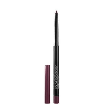 Maybelline Color Sensational Shaping Lip Liner with Self-Sharpening Tip, Rich Wine, Wine Red, 1 Count