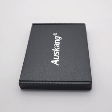 Auskang Slim Portable Charger with Built-in Cable for iPhone