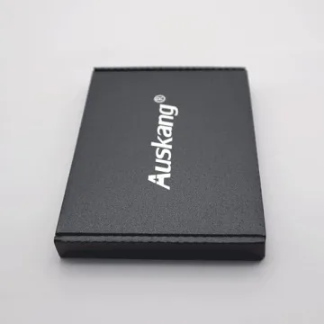 Auskang Slim Portable Charger with Built-in Cable for iPhone