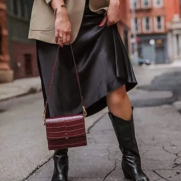 JW PEI Women's Mini Flap Crossbody - Brown