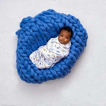 HALO Disney Baby Finding Nemo 100% Cotton Sleepsack Swaddle, 3-Way Adjustable Wearable Blanket, Great Barrier Reef, Small, 3-6 Months