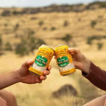 Sierra Nevada Trail Pass Golden Non-Alcoholic Beer 5 Pack - 12oz Cans - Delicious Dealcoholized Craft Brew