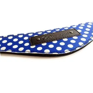 Beaumont Neck Strap for Clarinets and Oboes in Blue Polka Dot