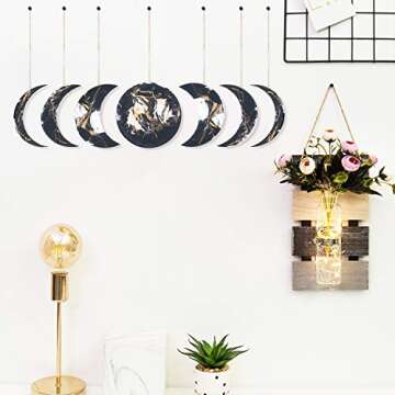 LET'S RESIN Moon Phase Silicone Molds for Crafting