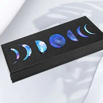 LET'S RESIN Moon Phase Silicone Molds for Crafting