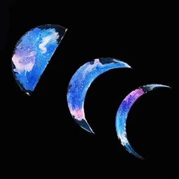 LET'S RESIN Moon Phase Silicone Molds for Crafting