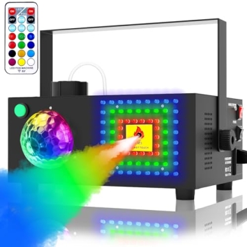 IMONE 2 in 1 Fog Machine with Lights for Parties