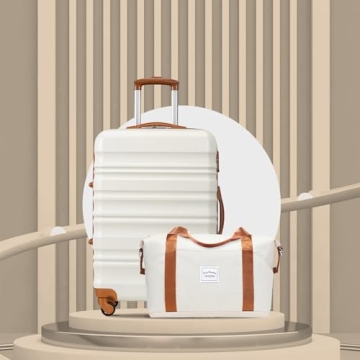 LONG VACATION 6-Piece Luggage Set with TSA Locks
