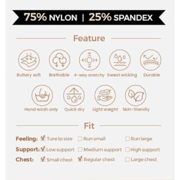 Aoxjox Long Sleeve Crop Tops for Women Define Sculpt Workout Cropped T Shirt Top (Fudge Coffee, Small)