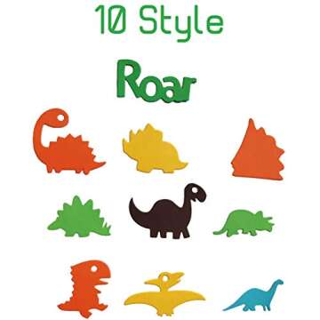 200pcs Dinosaur Confetti for Dino Jungle Party Decor