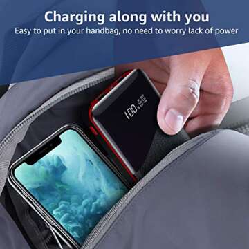 Todamay 25000mAh Power Bank - High Capacity Portable Charger