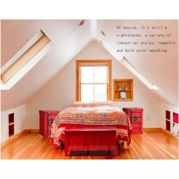 ZHAOYONGLI Industrial End Table - Stylish Storage Solution