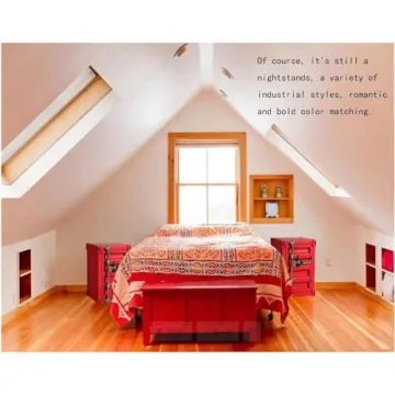 ZHAOYONGLI Industrial End Table - Stylish Storage Solution