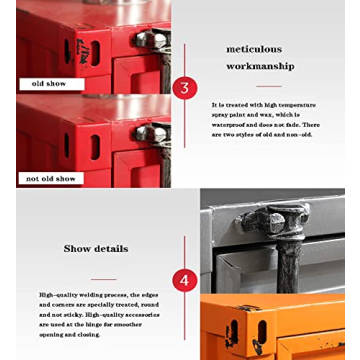 ZHAOYONGLI Industrial End Table - Stylish Storage Solution