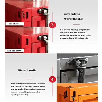 ZHAOYONGLI Industrial End Table - Stylish Storage Solution