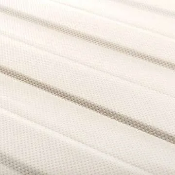 ZINUS Upholstered Metal and Wood Box Spring, 4 Inch Mattress Foundation, Easy Assembly, Fabric Paneled Design, King, Grey