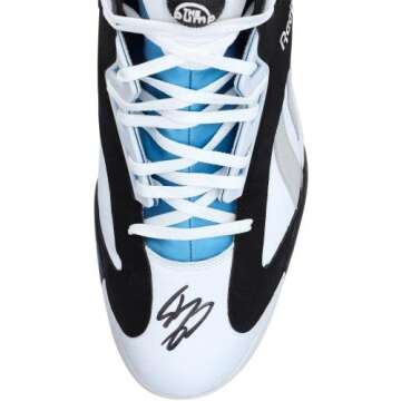 Shaquille O'Neal Orlando Magic Autographed Reebok Blue/White Size 22 Sneaker - Autographed NBA Sneak...