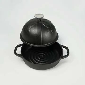 HAWOK Cast Iron Bread Cloche for Perfect Sourdough Baking