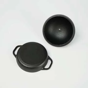 HAWOK Cast Iron Bread Cloche for Perfect Sourdough Baking