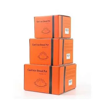 HAWOK Cast Iron Bread Cloche for Perfect Sourdough Baking