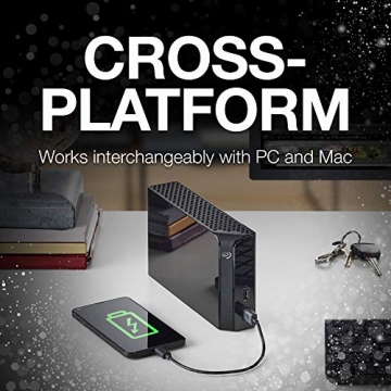 Seagate Backup Plus Hub 8TB External Hard Drive USB 3.0