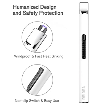 Eco-Friendly REIDEA Electric Candle Lighter for All Occasions