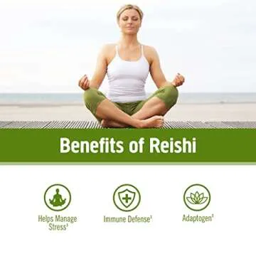 Om Mushroom Superfood Reishi Powder for Immune Support
