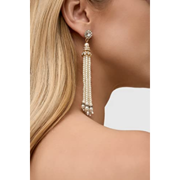 BABEYOND 1920s Flapper Earrings - Vintage Glamour for All Occasions