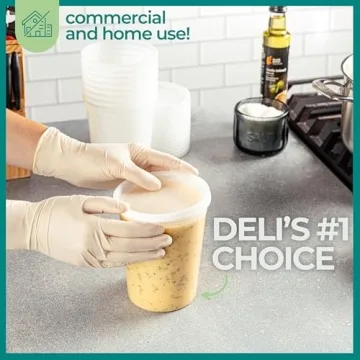 JoyServe Deli Food Containers 32 Oz - 36 Sets