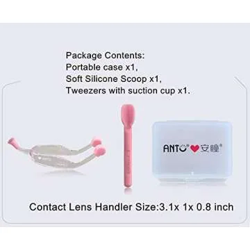AITIME Soft Contact Lens Tool Set for Easy Insertion and Removal
