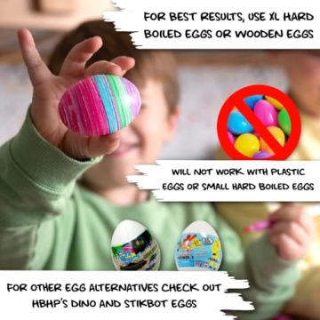 EggMazing Mini Egg Decorator Kit for Mess-Free Fun