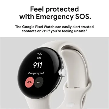 Google Pixel Watch - Stylish Android Smartwatch with Fitbit Tracking