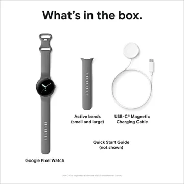 Google Pixel Watch - Stylish Android Smartwatch with Fitbit Tracking