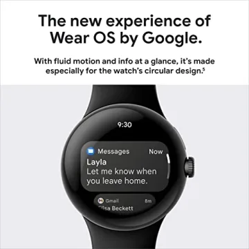 Google Pixel Watch - Stylish Android Smartwatch with Fitbit Tracking