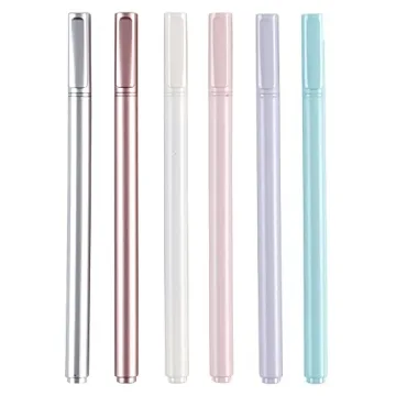 Erin Condren Ballpoint Pen Set - Smooth Writing 6 Pack